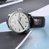  Shop Authentic Mido Multifort Automatic Silver Dial Black Leather Strap Watch For Men - M005.430.16.031.80 - Luxxuri