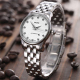  Shop Authentic Mido Baroncelli III Automatic Diamonds White Dial Silver Steel Strap Watch For Women - M7600.4.66.1 - Luxxuri