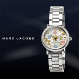  Shop Authentic Marc Jacobs Classic White Dial Silver Steel Strap Watch for Women - MJ3581 - Luxxuri