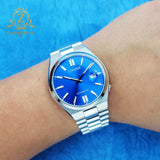  Shop Authentic Citizen x Pantone Automatic Blue Dial Silver Steel Strap Watch For Men - NJ0158-89L - Luxxuri
