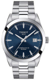  Shop Authentic Tissot Gentlemen Powermatic 80 Silicium Blue Dial Silver Steel Strap Watch For Men - T127.407.11.041.00 - Luxxuri