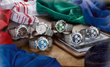  Shop Authentic Breitling Chronomat B01 42 Six Nations Scotland Blue Dial Silver Steel Strap Watch for Men - AB0134A51C1A1 - Luxxuri