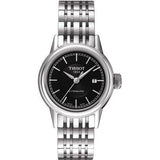  Shop Authentic Tissot Carson Automatic Black Dial Silver Steel Strap Watch For Women - T085.207.11.051.00 - Luxxuri