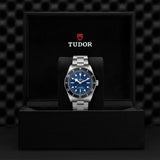 Tudor Black Bay 54 Blue Dial Silver Steel Strap Watch for Men - M7943A1A0NU-0001