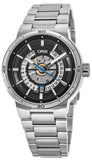  Shop Authentic Oris TT1 Engine Date Skeleton Black Dial Silver Steel Strap Watch for Men - 0173377524124-0782408 - Luxxuri