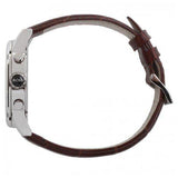  Shop Authentic Hugo Boss Jet White Dial Brown Leather Strap Watch for Men - 1513280 - Luxxuri