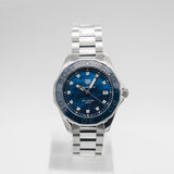 Shop Authentic Tag Heuer Aquaracer Blue Dial Watch for Women - WSY131L.BA0748 - Luxxuri