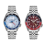  Shop Authentic Seiko 5 Sports Automatic GMT SKX Sports Style Asia Exclusive Limited Edition Ice Blue Dial Silver Steel Strap Watch For Men - SSK029K1 - Luxxuri