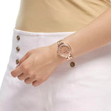  Shop Authentic Swarovski Daytime Analog Gold Dial Gold Steel Strap Watch for Women - 5182231 - Luxxuri