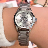 Shop Authentic Gucci G Timeless Quartz Silver Dial Silver Steel Strap Watch For Women - YA126595 - Luxxuri