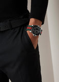 Shop Authentic Gucci Dive Black Dial Red & Green Nylon Strap Watch For Men - YA136209 - Luxxuri