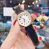  Shop Authentic Marc Jacobs Mandy White Dial Black Leather Strap Watch for Women - MJ1564 - Luxxuri
