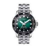  Shop Authentic Tissot Seastar 1000 Powermatic 80 Green Dial Silver Steel Strap Watch For Men - T120.407.11.091.01 - Luxxuri