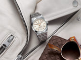  Shop Authentic Breitling Chronomat Automatic 36 White Dial Silver Steel Strap Watch for Women - A10380101A2A1 - Luxxuri