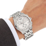  Shop Authentic Tissot Couturier Chronograph White Dial Silver Steel Strap Watch For Men - T035.617.11.031.00 - Luxxuri