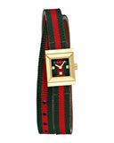  Shop Authentic Gucci G-Frame Multicolored Red and Green Dial Watch For Women - YA128527 - Luxxuri