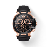  Shop Authentic Tissot T Race Chronograph Automatic Black Dial Black Rubber Strap Watch for Men - T048.417.27.057.06 - Luxxuri