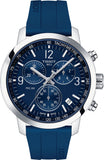  Shop Authentic Tissot T Sport PRC 200 Chronograph Blue Rubber Strap Watch For Men - T114.417.17.047.00 - Luxxuri