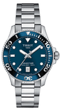  Shop Authentic Tissot Seastar 1000 Lady Blue Dial Silver Steel Strap Watch For Women - T120.210.11.041.00 - Luxxuri