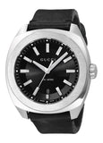  Shop Authentic Gucci GG2570 Black Dial Black Leather 44mm Watch For Men - YA142208 - Luxxuri