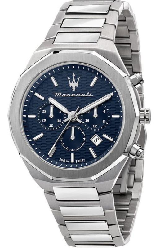  Shop Authentic Maserati Stile Blue Dial Silver Steel Strap Watch For Men - R8873642006 - Luxxuri
