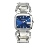  Shop Authentic Gucci G Gucci Blue Dial Silver Steel Strap Watch For Women - YA125405 - Luxxuri