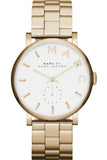  Shop Authentic Marc Jacobs Baker White Dial Gold Steel Strap Watch for Women - MBM3243 - Luxxuri