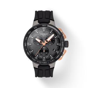  Shop Authentic Tissot T Race Cycling Chronograph Black Dial Black Rubber Strap Watch For Men - T111.417.37.441.07 - Luxxuri
