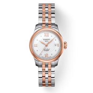  Shop Authentic Tissot Le Locle Automatic Lady Silver Dial Two Tone Steel Strap Watch For Women - T41.2.183.16 - Luxxuri