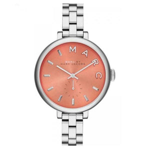  Shop Authentic Marc Jacobs Sally Orange Dial Silver Steel Strap Watch for Women - MBM3365 - Luxxuri