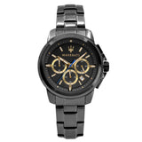  Shop Authentic Maserati Successo Chronograph Gray Dial Gray Steel Strap Watch For Men - R8873621007 - Luxxuri