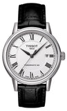  Shop Authentic Tissot Carson Powermatic 80 White Dial Black Leather Strap Watch For Men - T085.407.16.013.00 - Luxxuri