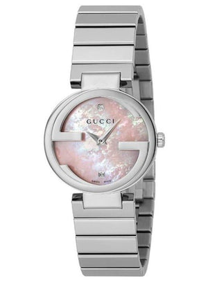  Shop Authentic Gucci Interlocking Quartz Watch For Women - YA133505 - Luxxuri