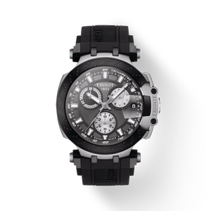  Shop Authentic Tissot T Race Chronograph Anthracite Black Dial Black Silicone Strap Watch For Men - T115.417.27.061.00 - Luxxuri
