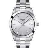  Shop Authentic Tissot Gentleman Silver Dial Silver Steel Strap Watch For Men - T127.410.11.031.00 - Luxxuri