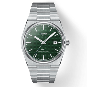  Shop Authentic Tissot PRX Powermatic 80 Green Dial Silver Steel Strap Watch For Men - T137.407.11.091.00 - Luxxuri
