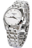  Shop Authentic Tissot T Trend Couturier White Dial Silver Steel Strap Watch For Women - T035.210.11.011.00 - Luxxuri