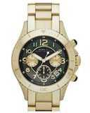  Shop Authentic Marc Jacobs Rock Chronograph Black Dial Gold Steel Strap Watch for Women - MBM3253 - Luxxuri