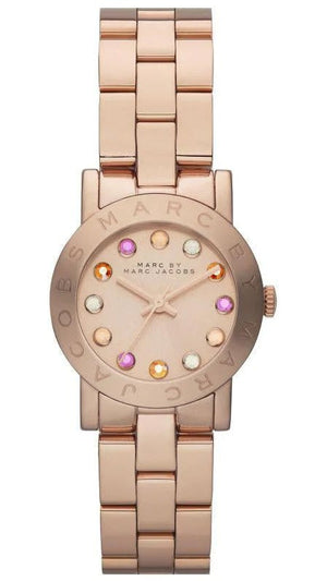 Shop Authentic Marc Jacobs Amy Rose Gold Dial Rose Gold Steel Strap Watch for Women - MBM3219 - Luxxuri