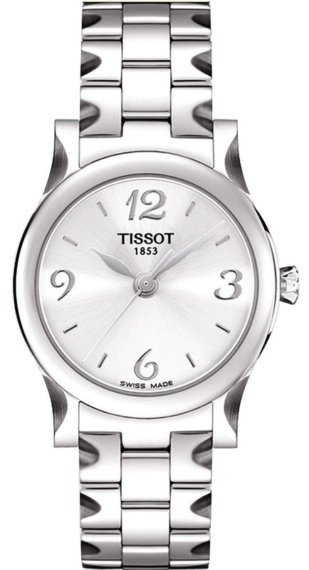  Shop Authentic Tissot Stylis-T Classic Silver Dial Watch For Women - T028.210.11.037.00 - Luxxuri