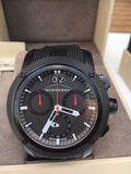  Shop Authentic Burberry The Endurance Chronograph Black Dial Black Rubber Strap Watch For Men - BU9802 - Luxxuri