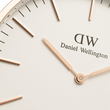  Shop Authentic Daniel Wellington Classic Somerset White Dial Blue Leather Strap Watch For Men - DW00100121 - Luxxuri