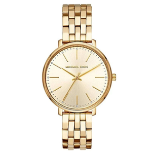  Shop Authentic Michael Kors Pyper Quartz Gold Dial Gold Steel Strap Watch For Women - MK3898 - Luxxuri