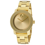  Shop Authentic Movado Bold Yellow Gold Dial Yellow Gold Steel Strap Watch For Women - 3600085 - Luxxuri