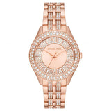  Shop Authentic Michael Kors Harlowe Rose Gold Dial Rose Gold Steel Strap Watch For Women - MK4710 - Luxxuri