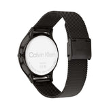  Shop Authentic Calvin Klein Minimal Black Dial Black Mesh Bracelet Watch for Men - K3M224B1 - Luxxuri