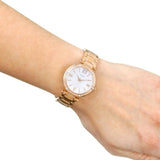  Shop Authentic Guess Park Ave White Dial Rose Gold Steel Strap Watch for Women - W0767L3 - Luxxuri