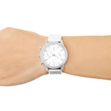  Shop Authentic Guess Marina Quartz White Dial White Rubber Strap Watch For Women - W1025L1 - Luxxuri