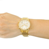  Shop Authentic Michael Kors Ritz Gold Dial Gold Steel Strap Watch for Women - MK6356 - Luxxuri
