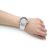 Shop Authentic Guess Venus Diamonds White Dial White Rubber Strap Watch for Women - GW0118L3 - Luxxuri